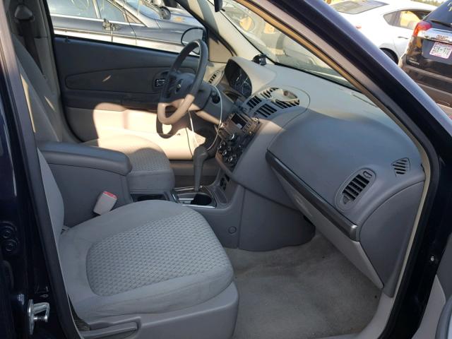 1G1ZS51846F284217 - 2006 CHEVROLET MALIBU LS შავი ფოტო 5