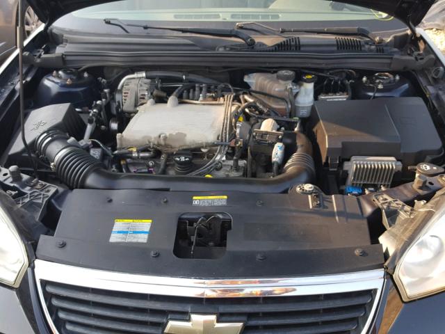 1G1ZS51846F284217 - 2006 CHEVROLET MALIBU LS შავი ფოტო 7
