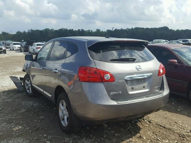 JN8AS5MT6DW541397 - 2013 NISSAN ROGUE GRAY photo 3