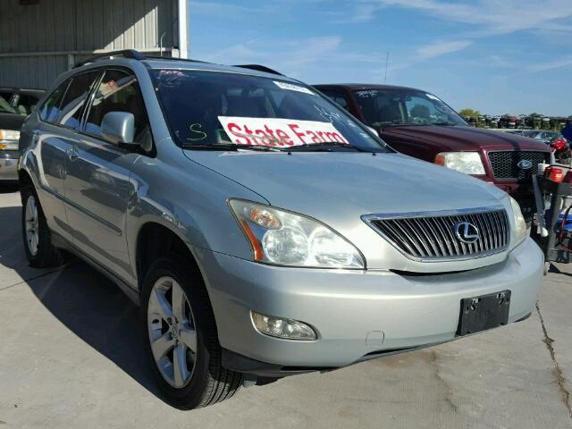 JTJGA31U540041628 - 2004 LEXUS RX SILVER photo 1