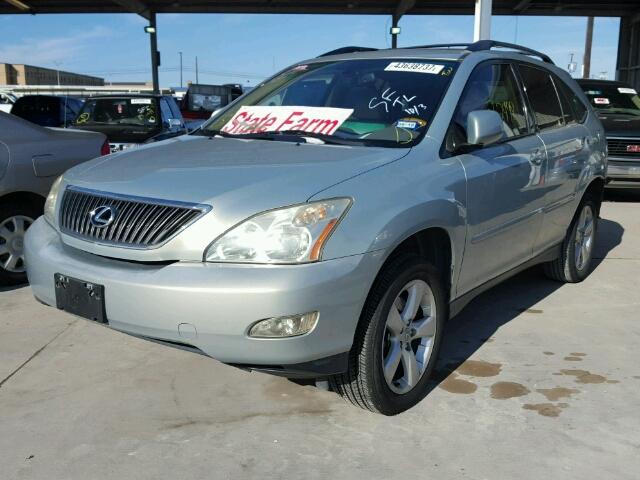 JTJGA31U540041628 - 2004 LEXUS RX SILVER photo 2