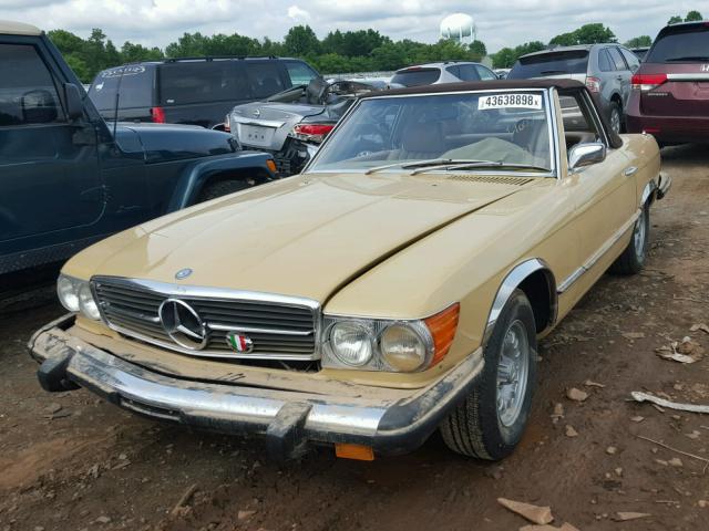 10704412024454 - 1975 MERCEDES-BENZ 450 SL TAN photo 2