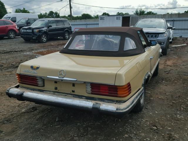 10704412024454 - 1975 MERCEDES-BENZ 450 SL TAN photo 4