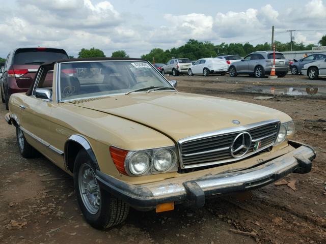 10704412024454 - 1975 MERCEDES-BENZ 450 SL TAN photo 9