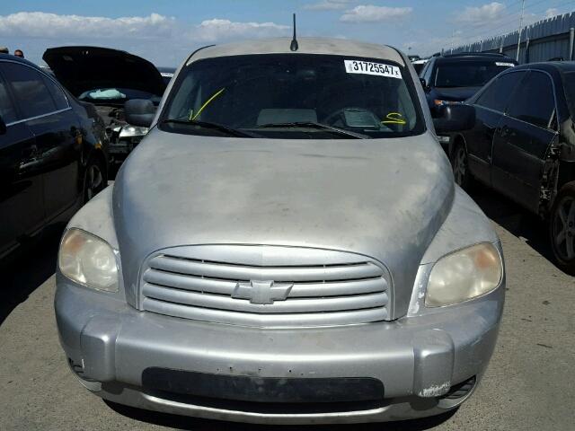 3GNDA13D36S632065 - 2006 CHEVROLET HHR LS GRAY photo 9
