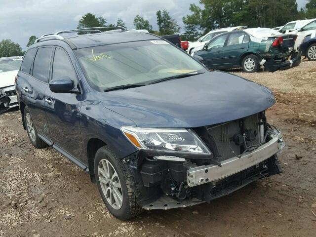 5N1AR2MN9EC735170 - 2014 NISSAN PATHFINDER GRAY photo 1