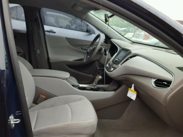 1G1ZB5ST1HF264545 - 2017 CHEVROLET MALIBU LS BLACK photo 5