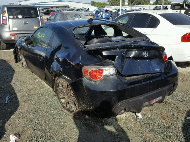 JF1ZNAA13G8706919 - 2016 TOYOTA SCION FR-S შავი ფოტო 3