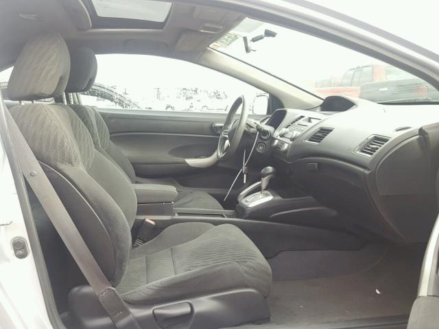 2HGFG1B82AH525672 - 2010 HONDA CIVIC EX ვერცხლისფერი ფოტო 5