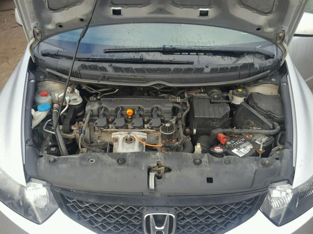 2HGFG1B82AH525672 - 2010 HONDA CIVIC EX ვერცხლისფერი ფოტო 7