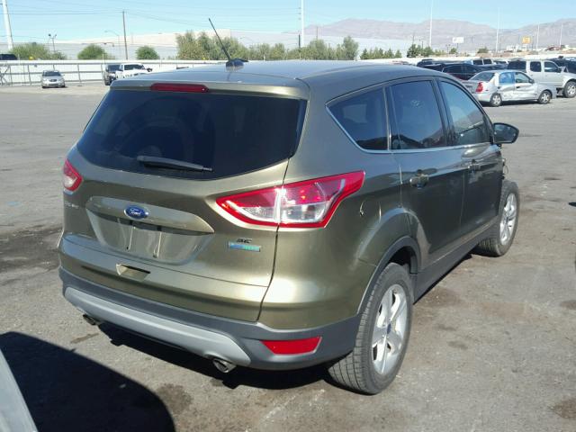 1FMCU0GX0EUA79265 - 2014 FORD ESCAPE SE GREEN photo 4