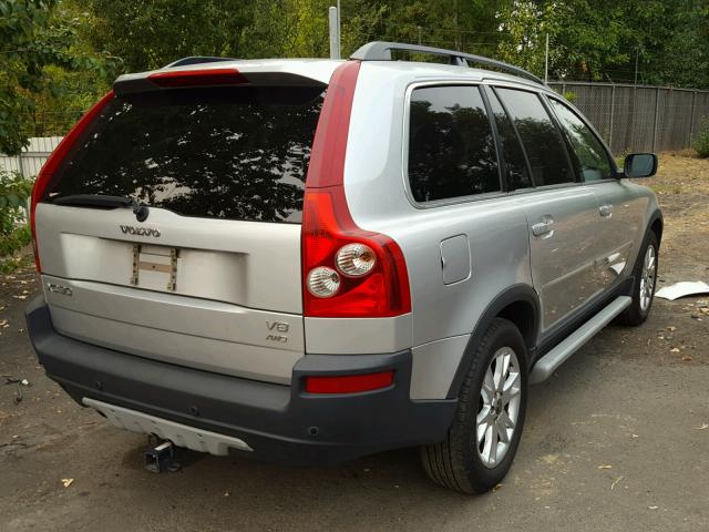 YV1CZ852351176466 - 2005 VOLVO XC90 V8 SILVER photo 4