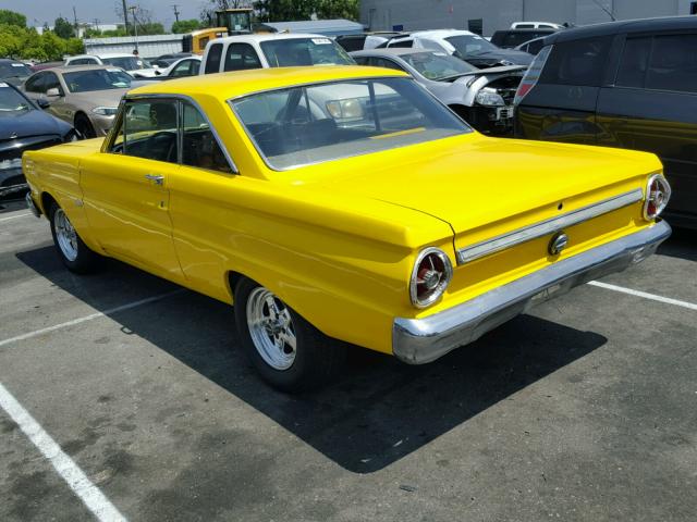 5H17C207473 - 1965 FORD FALCON YELLOW photo 3