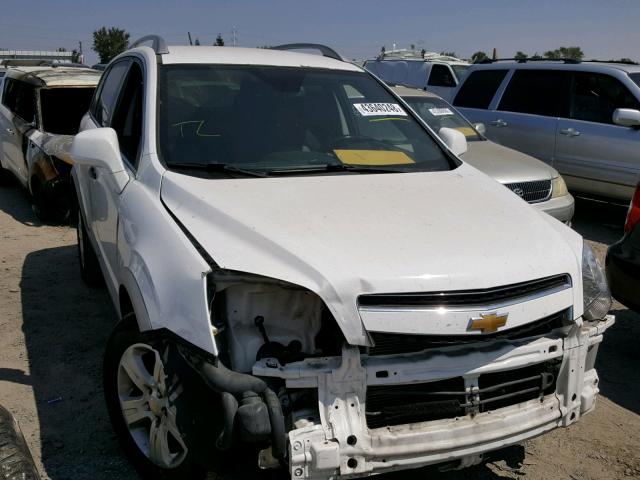 3GNAL2EKXES565459 - 2014 CHEVROLET CAPTIVA LS WHITE photo 1