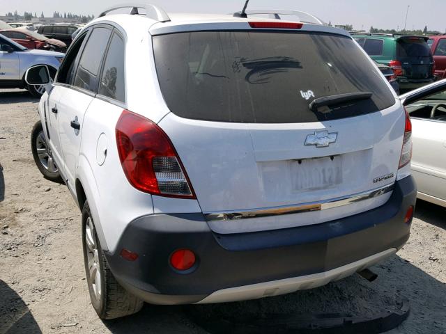 3GNAL2EKXES565459 - 2014 CHEVROLET CAPTIVA LS 白色 照片 3