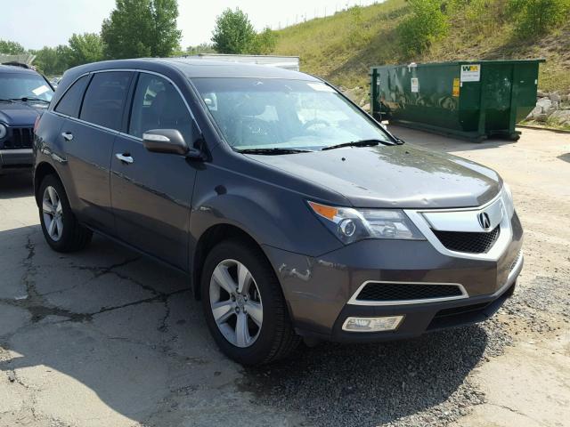 2HNYD2H23AH520175 - 2010 ACURA MDX GRAY photo 1