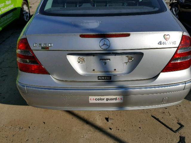 WDBUF82J24X116901 - 2004 MERCEDES-BENZ E 320 4MAT GRAY photo 9