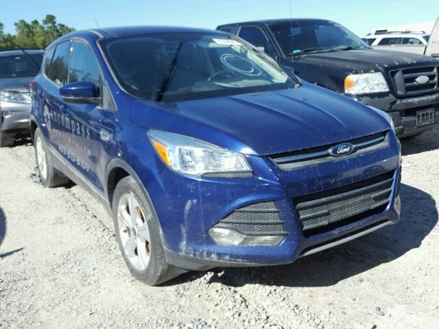 1FMCU0GX2GUB16741 - 2016 FORD ESCAPE SE BLUE photo 1