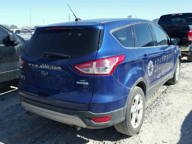 1FMCU0GX2GUB16741 - 2016 FORD ESCAPE SE BLUE photo 4