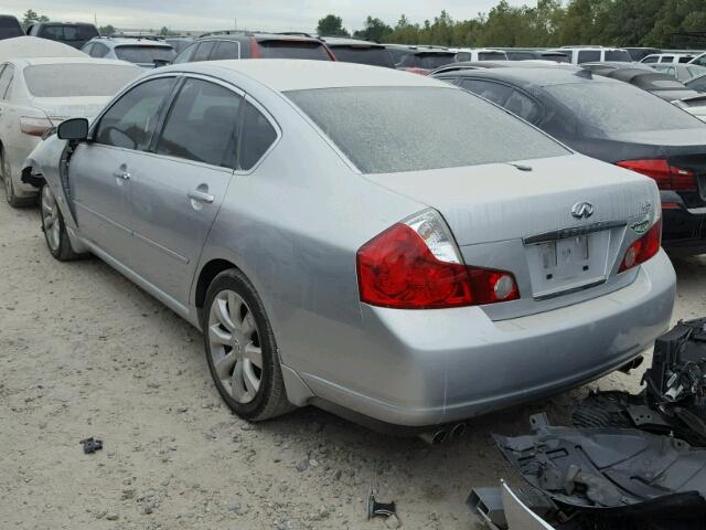 JNKAY01E07M308777 - 2007 INFINITI M35 BASE SILVER photo 3