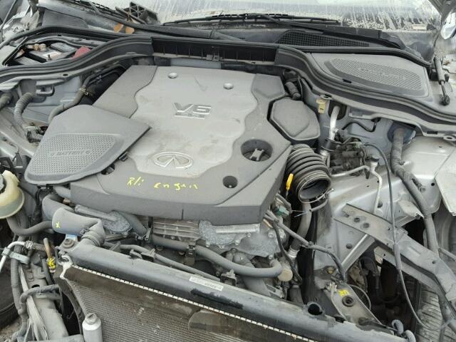 JNKAY01E07M308777 - 2007 INFINITI M35 BASE SILVER photo 7