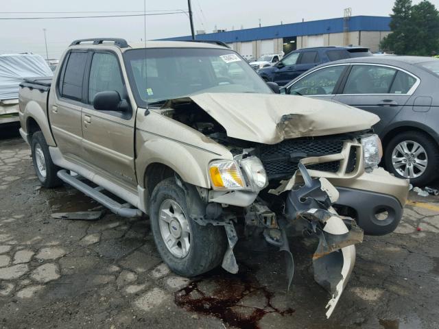 1FMZU67EX2UB21755 - 2002 FORD EXPLORER S TAN photo 1