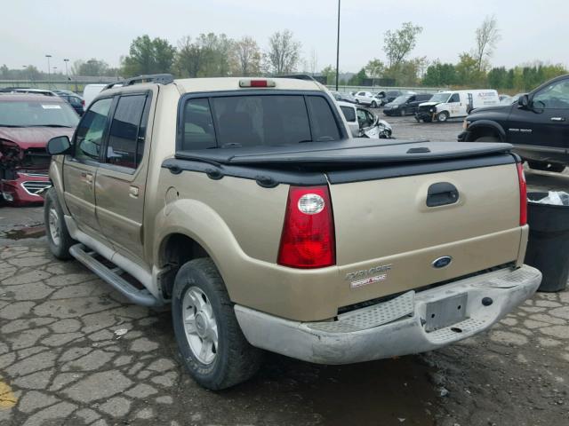 1FMZU67EX2UB21755 - 2002 FORD EXPLORER S TAN photo 3