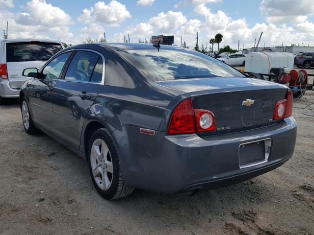 1G1ZG57B49F161008 - 2009 CHEVROLET MALIBU LS ნაცრისფერი ფოტო 3