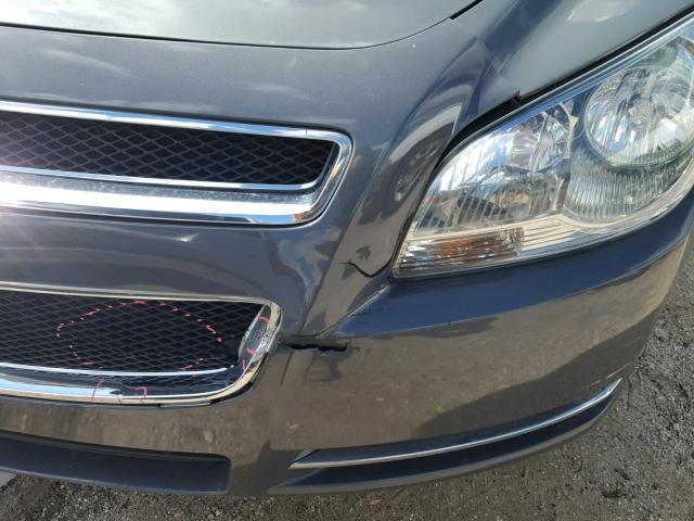 1G1ZG57B49F161008 - 2009 CHEVROLET MALIBU LS ნაცრისფერი ფოტო 9