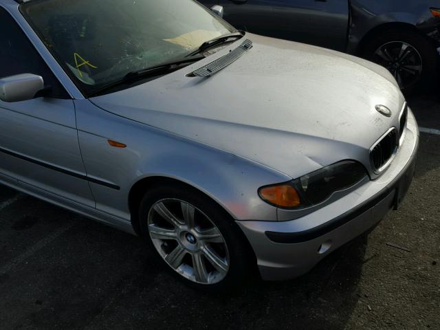 WBAAX13473PJ00108 - 2003 BMW 325 IT SILVER photo 9