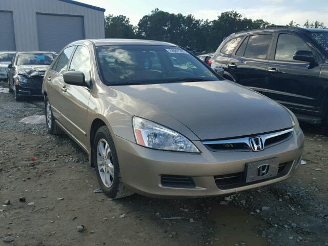 1HGCM56717A174393 - 2007 HONDA ACCORD GOLD photo 1