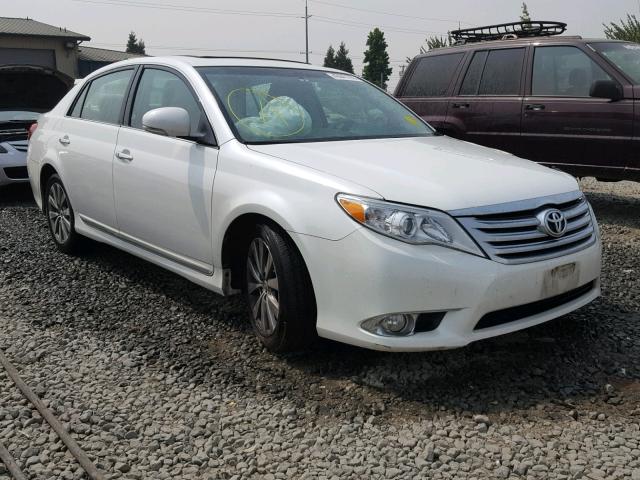 4T1BK3DB2BU375377 - 2011 TOYOTA AVALON BAS WHITE photo 1