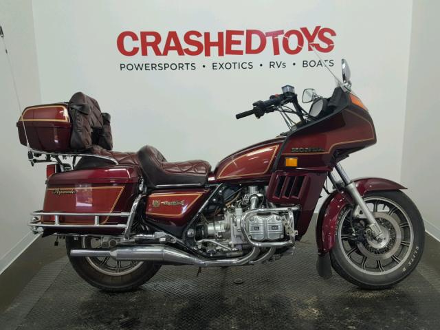 1HFSC022XDA309401 - 1983 HONDA GL1100 A MAROON photo 1