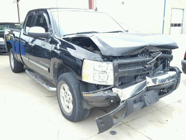 1GCEC29029Z289225 - 2009 CHEVROLET SILVERADO BLACK photo 1