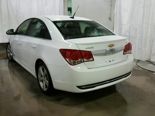 1G1PE5SB3E7211342 - 2014 CHEVROLET CRUZE LT WHITE photo 3