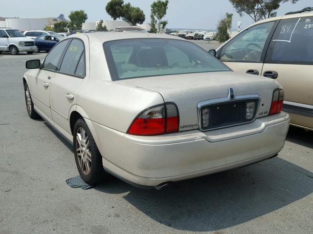 1LNHM87A03Y664739 - 2003 LINCOLN LS 奶油色 照片 3