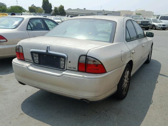 1LNHM87A03Y664739 - 2003 LINCOLN LS CREAM photo 4