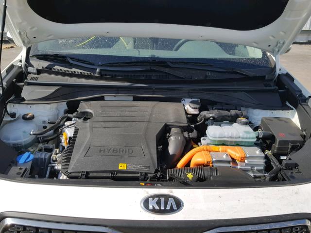 KNDCB3LC9J5155164 - 2018 KIA NIRO FE WHITE photo 7