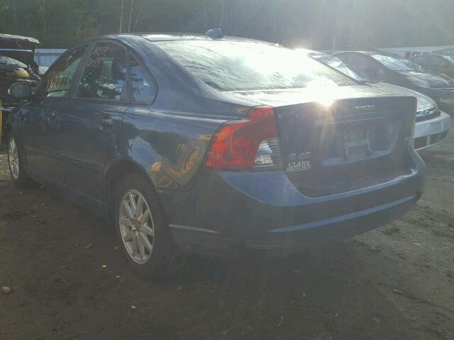 YV1MS390082364882 - 2008 VOLVO S40 2.4I BLUE photo 3