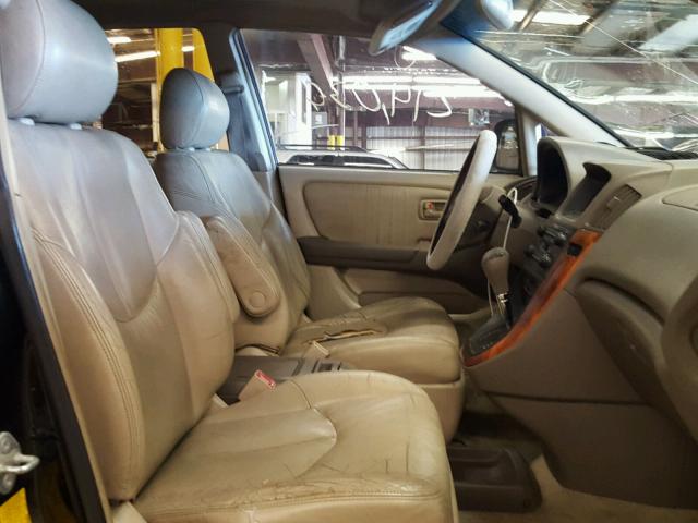 JT6HF10U6Y0123511 - 2000 LEXUS RX 300 BLACK photo 5