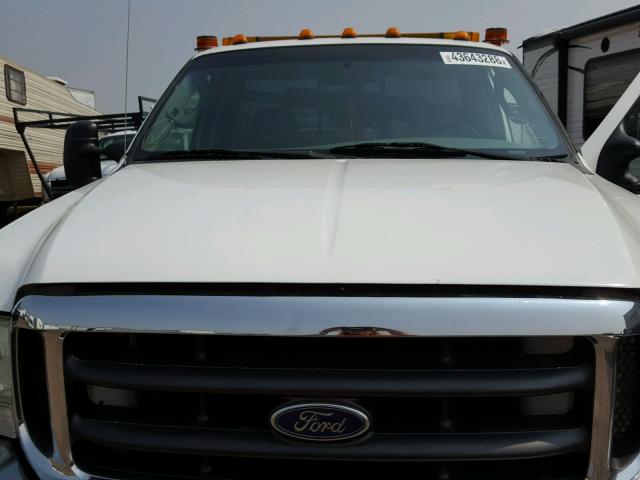 1FDXF46P03EC81132 - 2003 FORD F450 SUPER WHITE photo 7