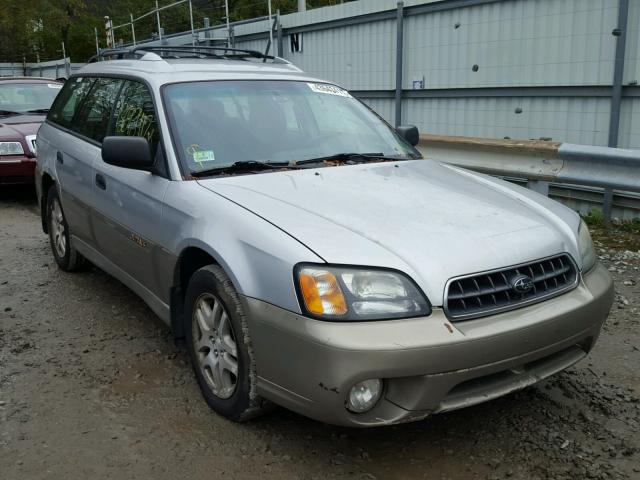 4S3BH675837616417 - 2003 SUBARU LEGACY OUT GRAY photo 1