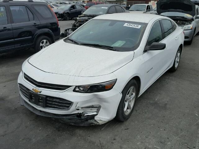 1G1ZB5ST1GF336021 - 2016 CHEVROLET MALIBU LS თეთრი ფოტო 1