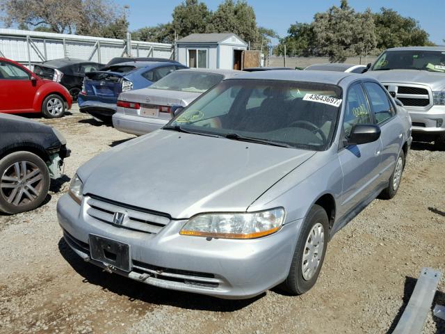 1HGCF86652A175977 - 2002 HONDA ACCORD VAL SILVER photo 9