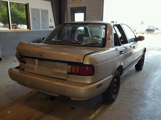 1N4EB31F9PC817681 - 1993 NISSAN SENTRA E BEIGE photo 4