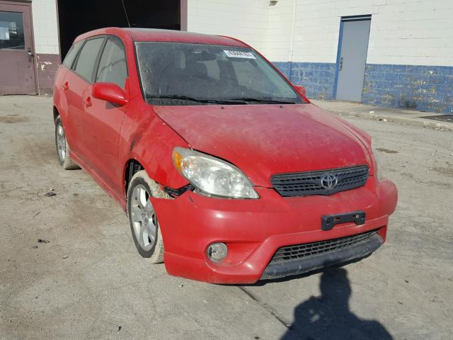 2T1KR32E95C481310 - 2005 TOYOTA COROLLA MA RED photo 1