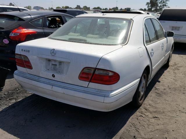 WDBJF70J9YB133360 - 2000 MERCEDES-BENZ E 430 WHITE photo 4