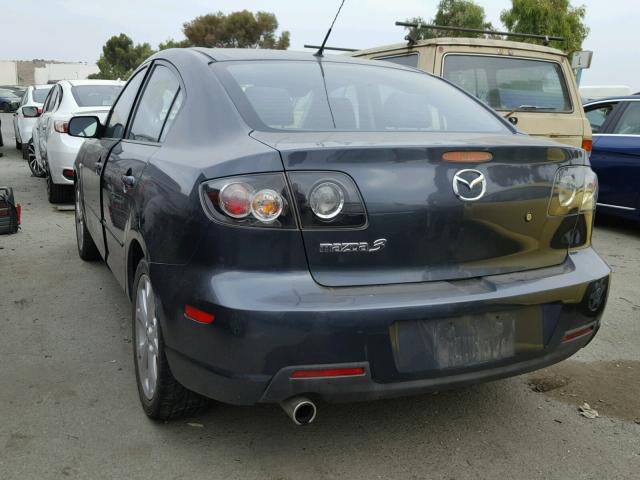 JM1BK32G891233663 - 2009 MAZDA 3 I GRAY photo 3