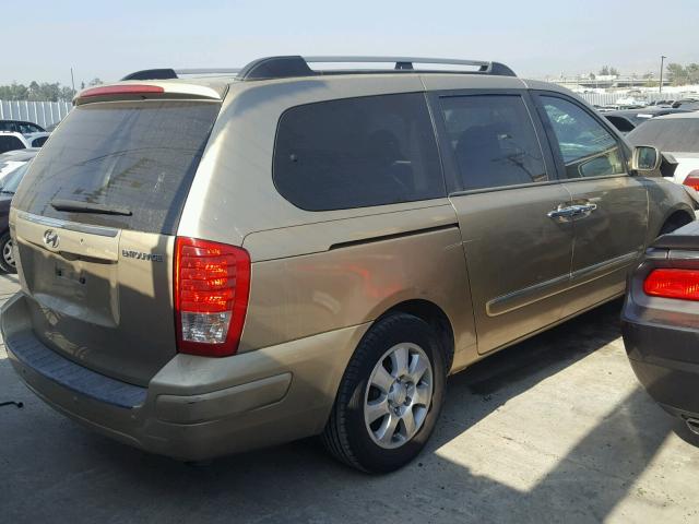 KNDMC233176018234 - 2007 HYUNDAI ENTOURAGE GOLD photo 4