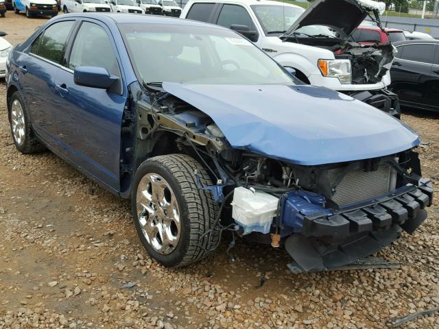 3FAHP0HA5AR335256 - 2010 FORD FUSION BLUE photo 1